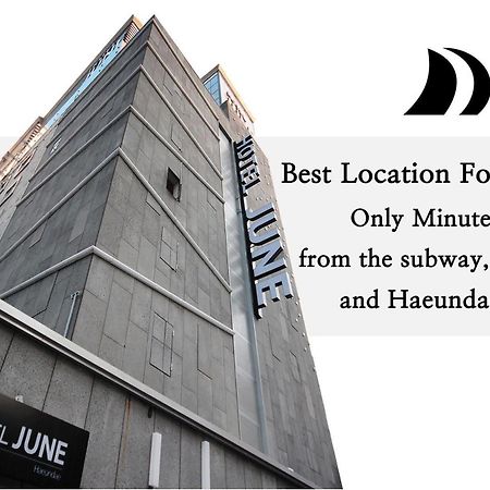Hotel JUNE Haeundae Busan Buitenkant foto