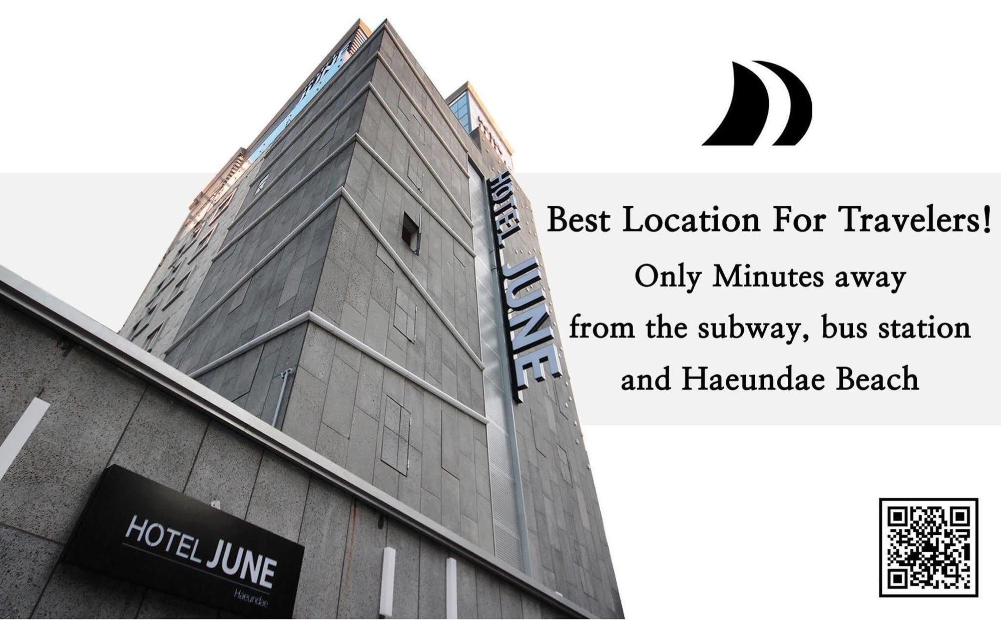 Hotel JUNE Haeundae Busan Buitenkant foto